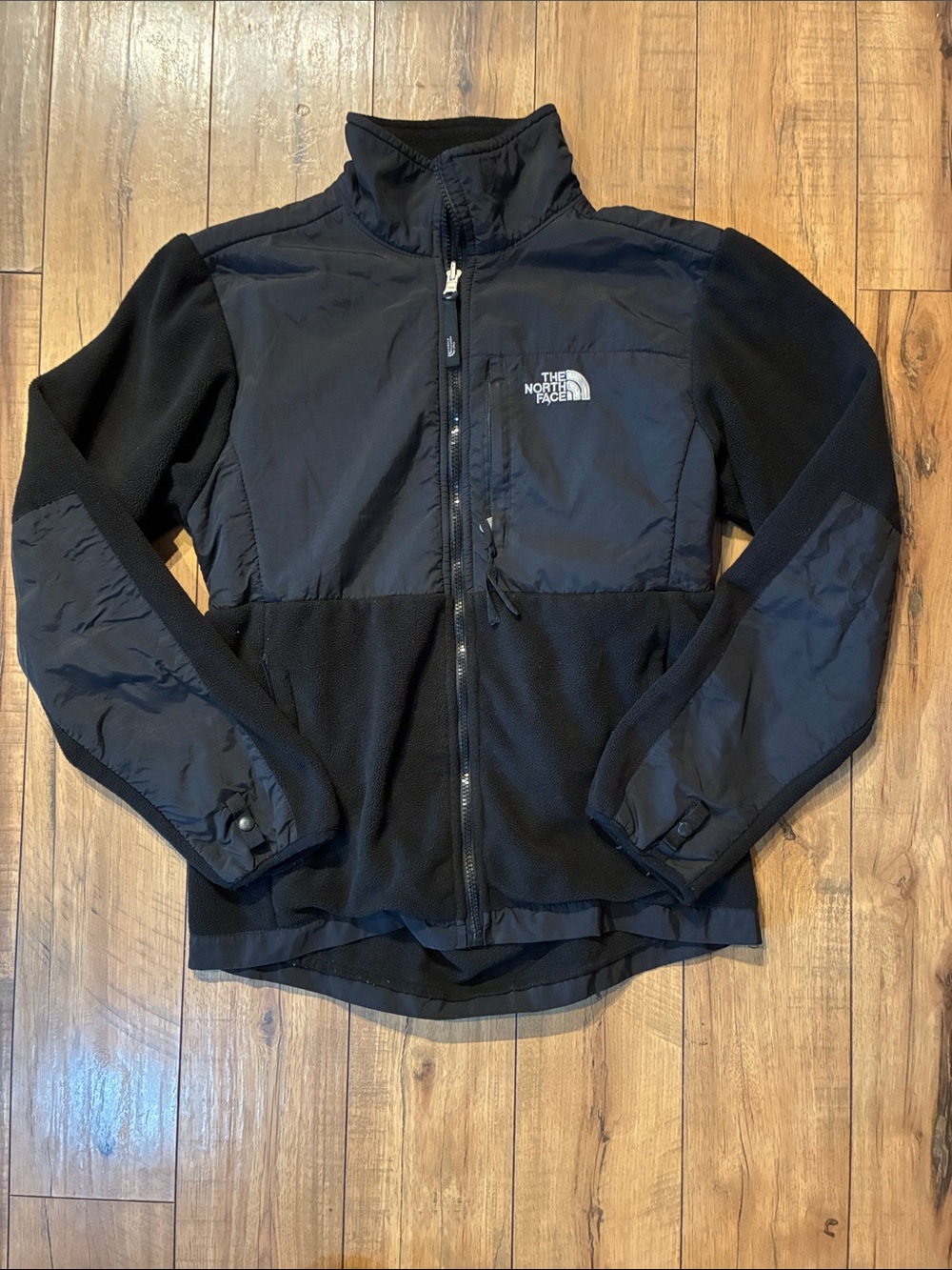 The North Face Black Hybrid Fleece & Softshell Jacket